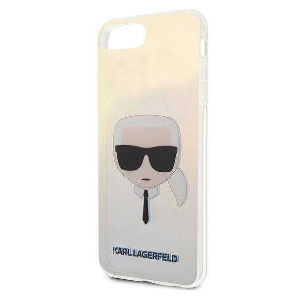 Etui KARL LAGERFELD Apple iPhone 7 Plus 8 Plus Karl`s Head KLHCI8LPCKHML Biały Hardcase